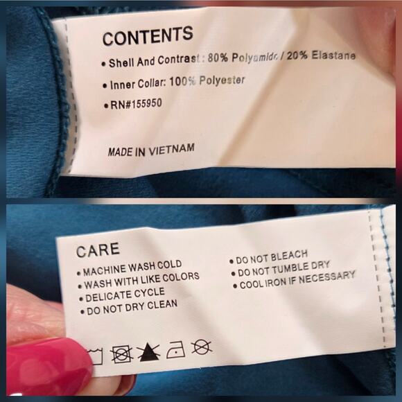 Greyson Golf Tate Quarter-zip Mockneck Shirt NWT Sea Turtle Teal Performance L - Picture 7 of 12